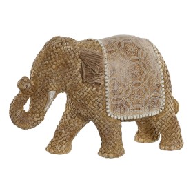 Figura Decorativa Home ESPRIT Natural Elefante 32 x 12 x 21 cm de Home ESPRIT, Adornos - Ref: S3059576, Preço: 23,39 €, Desco...