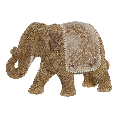 Figura Decorativa Home ESPRIT Natural Elefante 32 x 12 x 21 cm de Home ESPRIT, Adornos - Ref: S3059576, Precio: 23,39 €, Desc...