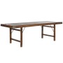 Folding Table Home ESPRIT Natural Recycled Wood 240 x 90 x 77 cm by Home ESPRIT, Dining Tables - Ref: S3059633, Price: 581,41...