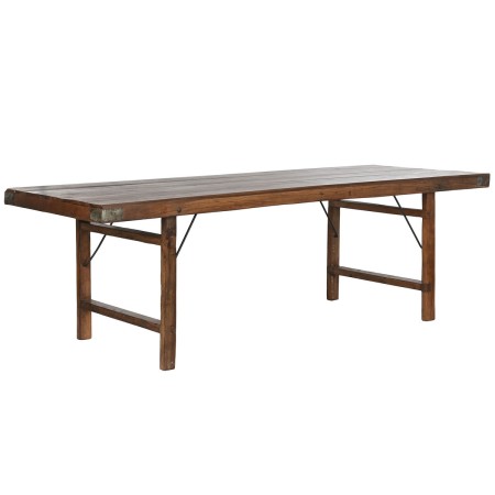 Folding Table Home ESPRIT Natural Recycled Wood 240 x 90 x 77 cm by Home ESPRIT, Dining Tables - Ref: S3059633, Price: 581,41...