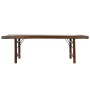 Mesa Dobrável Home ESPRIT Natural Madeira Reciclada 240 x 90 x 77 cm de Home ESPRIT, Jogos de móveis - Ref: S3059633, Preço: ...