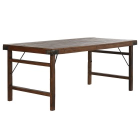 Tavolo Pieghevole Home ESPRIT Naturale Legno Riciclato 182 x 90 x 76 cm di Home ESPRIT, Tavoli da sala da pranzo - Rif: S3059...