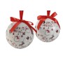 Bolas de Natal Home ESPRIT Branco Vermelho PVC (7 Unidades) | Tienda24 - Global Online Shop Tienda24.eu