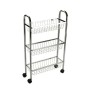 Kitchen Trolley Versa Metal (16 x 76,5 x 47 cm) (16 x 76 x 47 cm) | Tienda24 - Global Online Shop Tienda24.eu