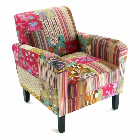 Fauteuil Versa Patchwork Coton (77 x 71 x 65 cm) de Versa, Chaises - Réf : S3400466, Prix : 403,34 €, Remise : %