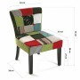 Armchair Versa Patchwork Polyester (64 x 73 x 50 cm) by Versa, Chairs - Ref: S3403501, Price: 161,23 €, Discount: %