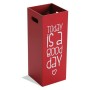 Portaombrelli Versa Begin The Day With a Smile Legno MDF (21 x 53 x 21 cm) | Tienda24 - Global Online Shop Tienda24.eu