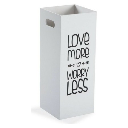 Paragüero Versa Love More Worry Less | Tienda24 - Global Online Shop Tienda24.eu