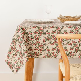 Toalha de Mesa Belum 0120-328 Bege 250 x 155 cm Bloemen | Tienda24 Tienda24.eu