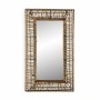 Wall mirror Versa Megara Squared Mirror Rattan Bamboo (3 x 50 x 30 cm) by Versa, Wall-Mounted Mirrors - Ref: S3407721, Price:...