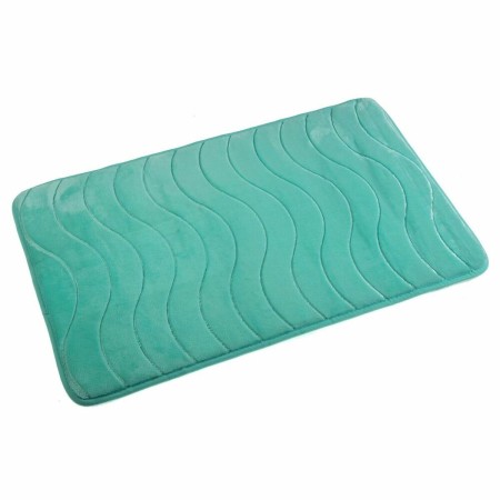 Tapis de bain Versa Brant Bleu Coton (45 x 75 cm) | Tienda24 - Global Online Shop Tienda24.eu