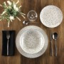 Tableware Versa Rombo Trico Grey 18 Pieces Porcelain | Tienda24 - Global Online Shop Tienda24.eu