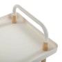 Vegetable trolley Versa White Metal polypropylene (36 x 85 x 53,5 cm) | Tienda24 - Global Online Shop Tienda24.eu