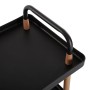 Vegetable trolley Versa Black Metal polypropylene (36 x 85 x 53,5 cm) | Tienda24 - Global Online Shop Tienda24.eu