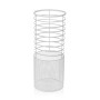 Umbrella stand Versa Nimes White Metal (20 x 50 x 20 cm) | Tienda24 - Global Online Shop Tienda24.eu