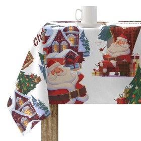 Fleckenabweisende geharzte Tischdecke Belum Merry Christmas Bunt 150 x 150 cm | Tienda24 Tienda24.eu