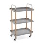 Carrello per Verdure Versa Grigio 36 x 85 x 53,5 cm Metallo polipropilene | Tienda24 - Global Online Shop Tienda24.eu