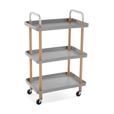 Carrito Verdulero Versa Gris 36 x 85 x 53,5 cm Metal Polipropileno | Tienda24 - Global Online Shop Tienda24.eu