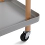 Carrello per Verdure Versa Grigio 36 x 85 x 53,5 cm Metallo polipropilene | Tienda24 - Global Online Shop Tienda24.eu