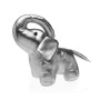 Fixador de portas Versa Prateado Elefante Têxtil 16 x 29 x 25 cm de Versa, Batentes de porta - Ref: S3411162, Preço: 15,09 €,...