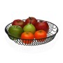 Fruit Bowl Versa Black Metal Steel 30 x 4,7 x 30 cm by Versa, Bowls and large cups - Ref: S3411472, Price: 11,13 €, Discount: %