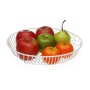 Frutero Versa Blanco Metal Acero 30 x 4,7 x 30 cm de Versa, Cuencos y tazones - Ref: S3411473, Precio: 11,10 €, Descuento: %