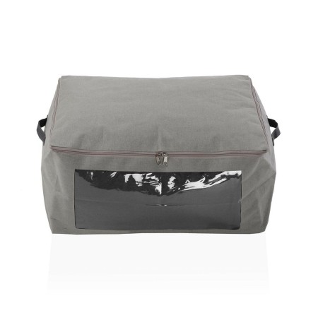 Storage Box Versa Grey M 40 x 25 x 50 cm | Tienda24 - Global Online Shop Tienda24.eu