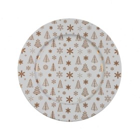 Dessous d'Assiette Versa Métal 33 x 1,5 x 33 cm Noël de Versa, Plats et plateaux - Réf : S3413406, Prix : 3,99 €, Remise : %