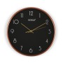 Reloj de Pared Versa Negro Plástico 4 x 30 x 30 cm de Versa, Relojes de pared - Ref: S3414147, Precio: 11,81 €, Descuento: %