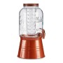 Carafe en Verre Transparent Cuivre Avec support Verre Métal Transparent Plastique 3,8 L de Vivalto, Pichets et carafes - Réf ...