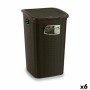 Laundry Basket Stefanplast Elegance Brown Plastic 50 L 36,5 x 54,5 x 38 cm (6 Units) | Tienda24 - Global Online Shop Tienda24.eu