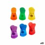 Bag Closing Clips Multicolour Plastic 6 Pieces Magnetic (12 Units) by Kinvara, Airtight jars and accessories - Ref: S3623454,...