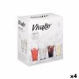 Set of glasses Transparent Glass 260 ml 370 ml (4 Units) by Vivalto, Tumblers - Ref: S3623678, Price: 29,21 €, Discount: %