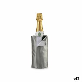 Enfriador de Botellas Gris PVC 18,5 x 2,5 x 8,5 cm (12 Unidades) de Kinvara, Enfriadores de botellas - Ref: S3623915, Precio:...