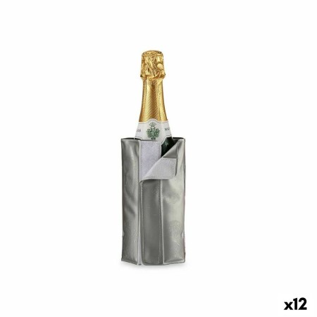 Bottle Cooler Grey PVC 18,5 x 2,5 x 8,5 cm (12 Units) | Tienda24 - Global Online Shop Tienda24.eu