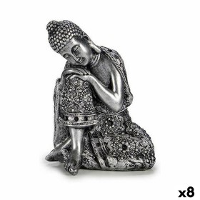 Deko-Figur Buddha Sitzend 10,5 x 15 x 12 cm (8 Stück) von Gift Decor, Ornamente - Ref: S3624319, Preis: 50,43 €, Rabatt: %