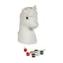 Tirelire à peindre Licorne Céramique 10 x 14,5 x 8,5 cm (12 Unités) de Pincello, Tirelires - Réf : S3624411, Prix : 30,56 €, ...