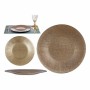 Prato de Jantar Dourado Vidro 27 x 2 x 27 cm (6 Unidades) de Vivalto, Pratos e fontes - Ref: S3625253, Preço: 22,06 €, Descon...