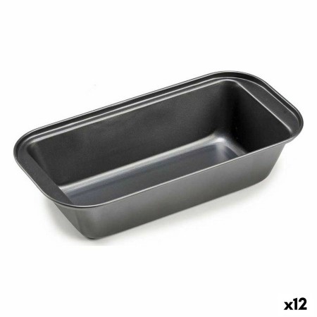 Moule rectangulaire Gris foncé Métal Acier au carbone (12 Unités) de Kinvara, Moules pour gâteaux et biscuits - Réf : S362539...