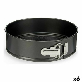 Kuchenspringform Pyrex Asimetria rund Schwarz Metall Ø 14 cm (6 Stück) | Tienda24 - Global Online Shop Tienda24.eu