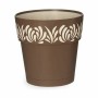 Pot auto-arrosant Stefanplast Gaia Marron Plastique 19 x 19 x 19 cm (12 Unités) | Tienda24 - Global Online Shop Tienda24.eu