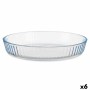 Bandeja para Forno Transparente Vidro de Borosilicato 25,5 x 4,5 x 25,5 cm (6 Unidades) de Vivalto, Tabuleiros de forno - Ref...