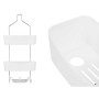 Portaoggetti da Doccia 28 x 60 x 14 cm Metallo Bianco Plastica (6 Unità) di Berilo, Accessori per la doccia - Rif: S3626988, ...