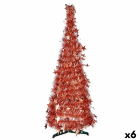 Christmas Tree Bronze Tinsel 38 x 38 x 150 cm (6 Units) by Krist+, Christmas - Ref: S3627347, Price: 83,68 €, Discount: %