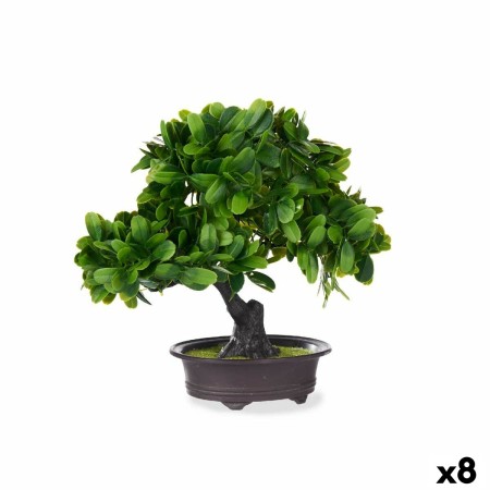 Decorative Plant Bonsai Plastic 27 x 28 x 14 cm (8 Units) by Ibergarden, Artificial Plants - Ref: S3627918, Price: 45,21 €, D...