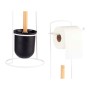 Porte-rouleaux pour Papier Toilette Blanc Métal Bambou 17 x 57 x 16,5 cm (6 Unités) de Berilo, Accessoires pour wc - Réf : S3...