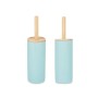 Toilet Brush Blue Wood Resin 10,2 x 38 x 10,2 cm (4 Units) by Berilo, Toilet accessories - Ref: S3628078, Price: 45,73 €, Dis...