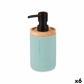 Soap Dispenser Home ESPRIT Grey Natural Wood Resin 7 x 9 x 19 cm | Tienda24 - Global Online Shop Tienda24.eu