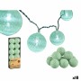 Guirlande de boules LED Menthe Ø 6 cm 2 m (18 Unités) | Tienda24 - Global Online Shop Tienda24.eu