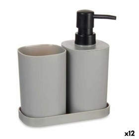 Ensemble de Bain Acier inoxydable Gris polypropylène (4 Pièces) | Tienda24 - Global Online Shop Tienda24.eu